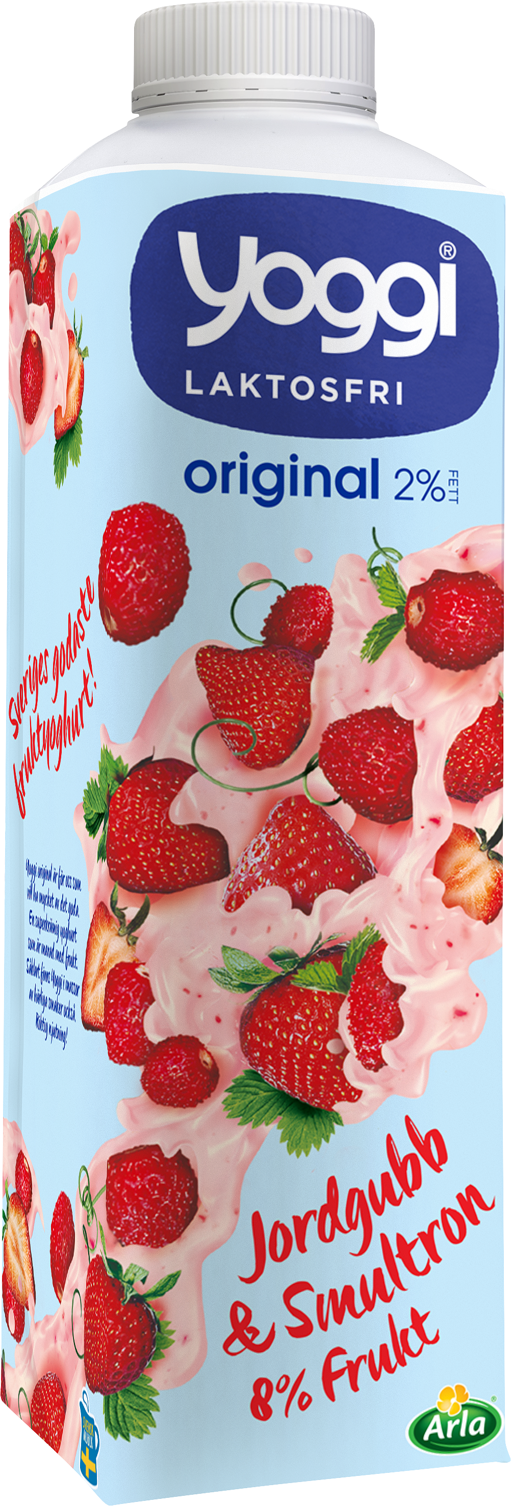 Original LF yoghurt jordgubb/smultron 1000 g