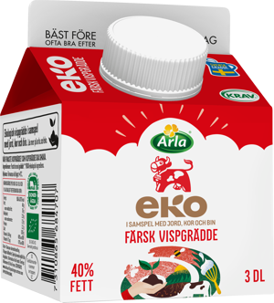 Arla Ko® Eko vispgrädde 40% 300 ml