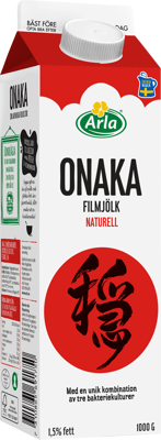 Arla® Onaka filmjölk naturell 1.5% 1,5% 1000 g