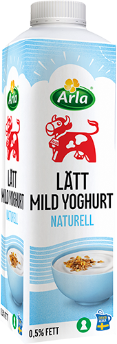 Mild lättyoghurt naturell 0.5% 1000 g