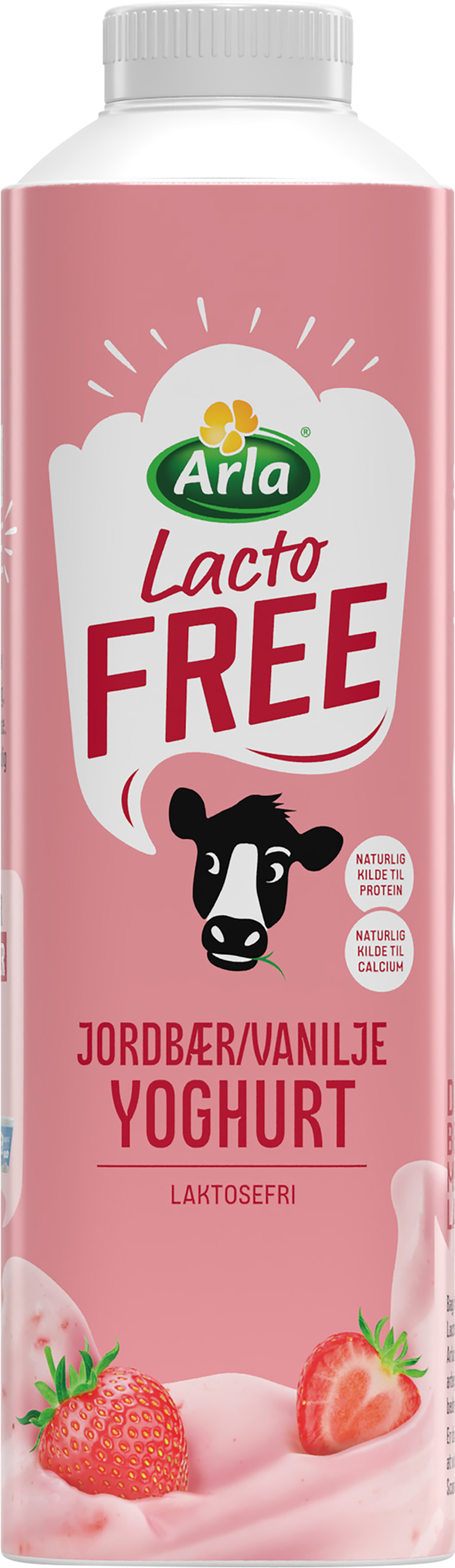 Jordbær/Vanilje Yoghurt 1,4% 1000 g
