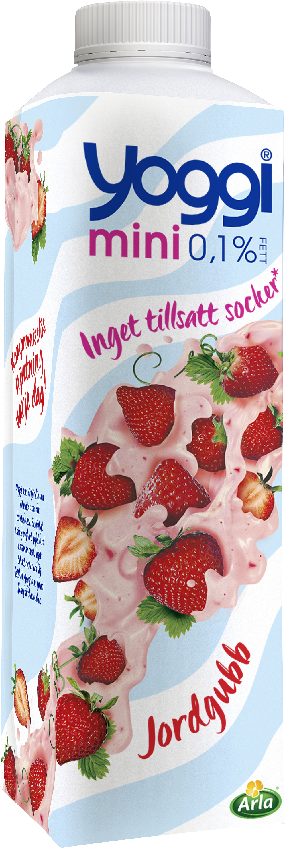 Mini yoghurt jordgubb