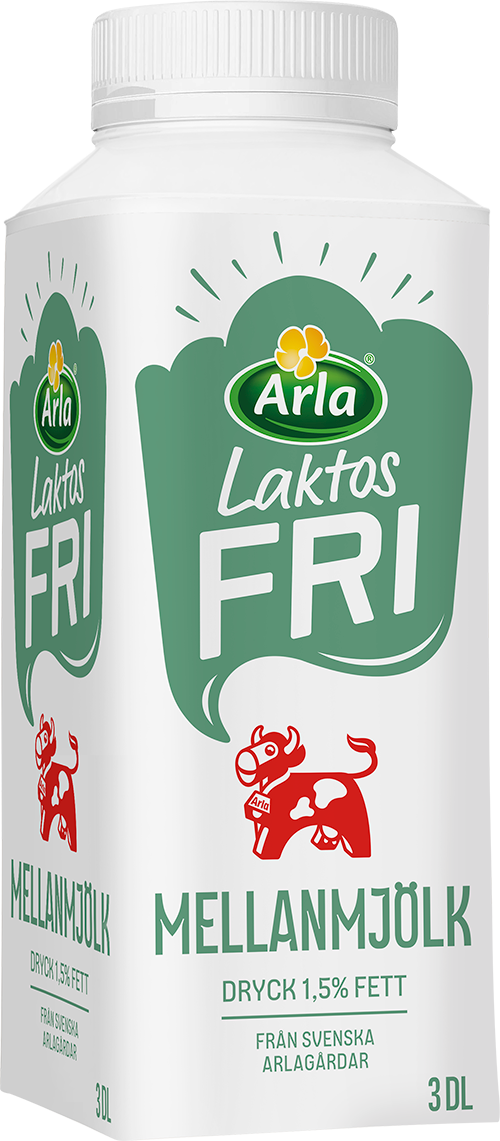 Laktosfri mellanmjölkdry 1.5% port
