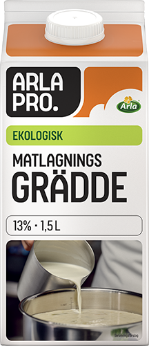 Eko matlagningsgrädde 13%