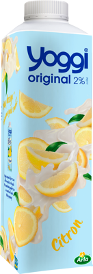 Yoggi® Original yoghurt citron 2% 1000 g