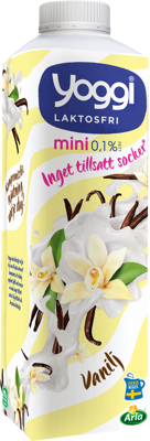 Yoggi® Mini laktosfri yoghurt vanilj 1000 g