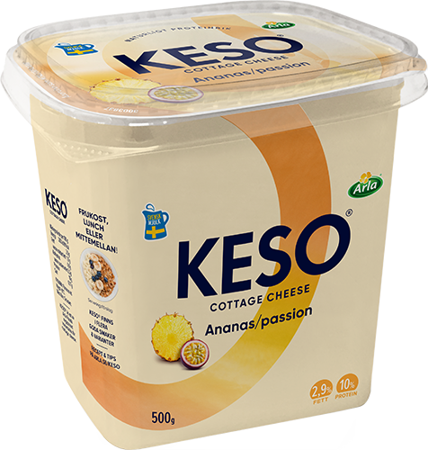 KESO® Cottage cheese ananas & passion
