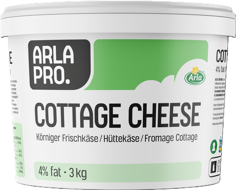 Cottage Cheese Naturell 4% hink