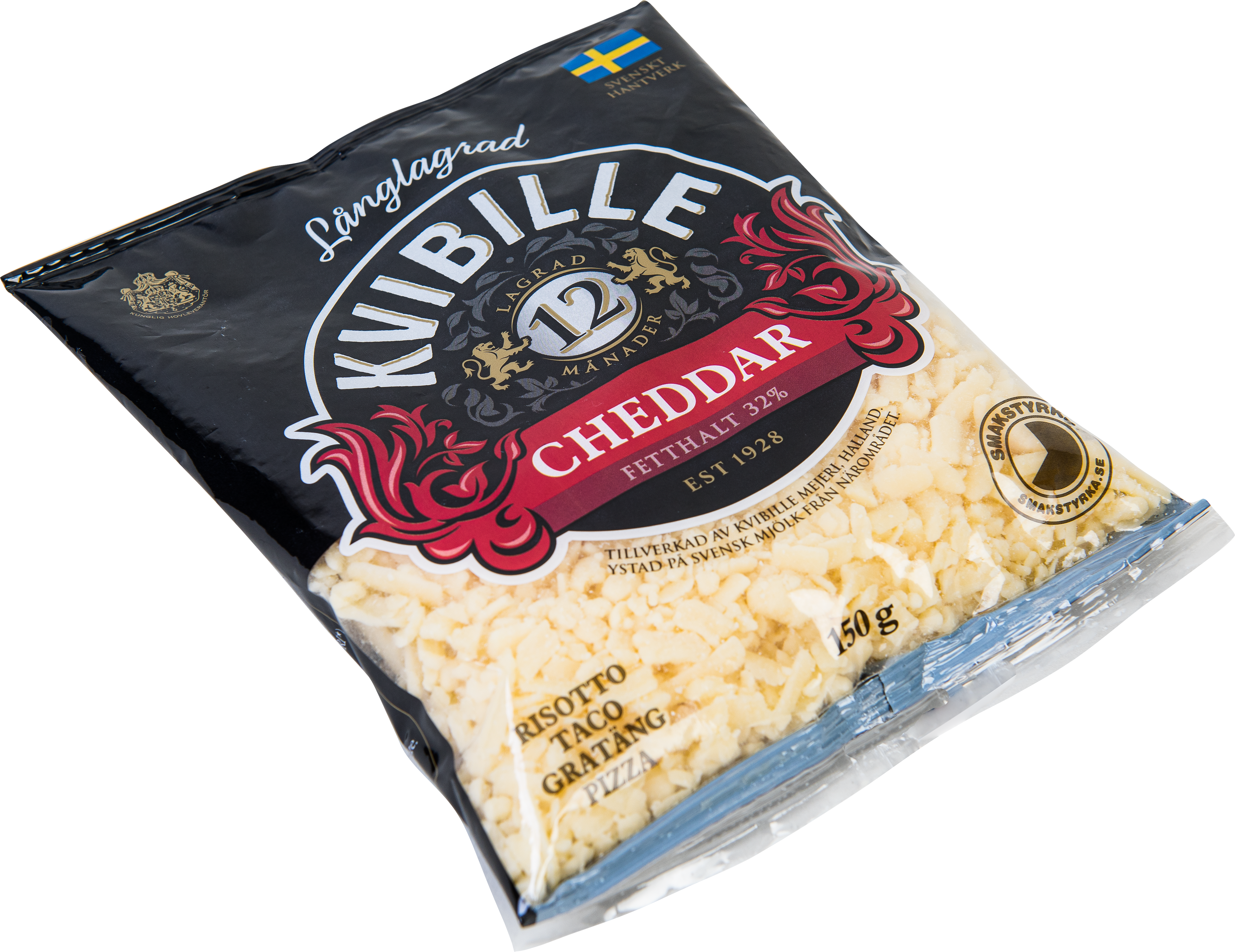 Kvibille® Riven ost cheddar