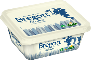Bregott® Mellan smör & raps 57% 500 g