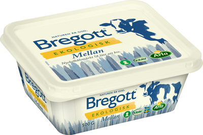 Bregott® Ekologisk Mellan smör & raps 500g 500 g