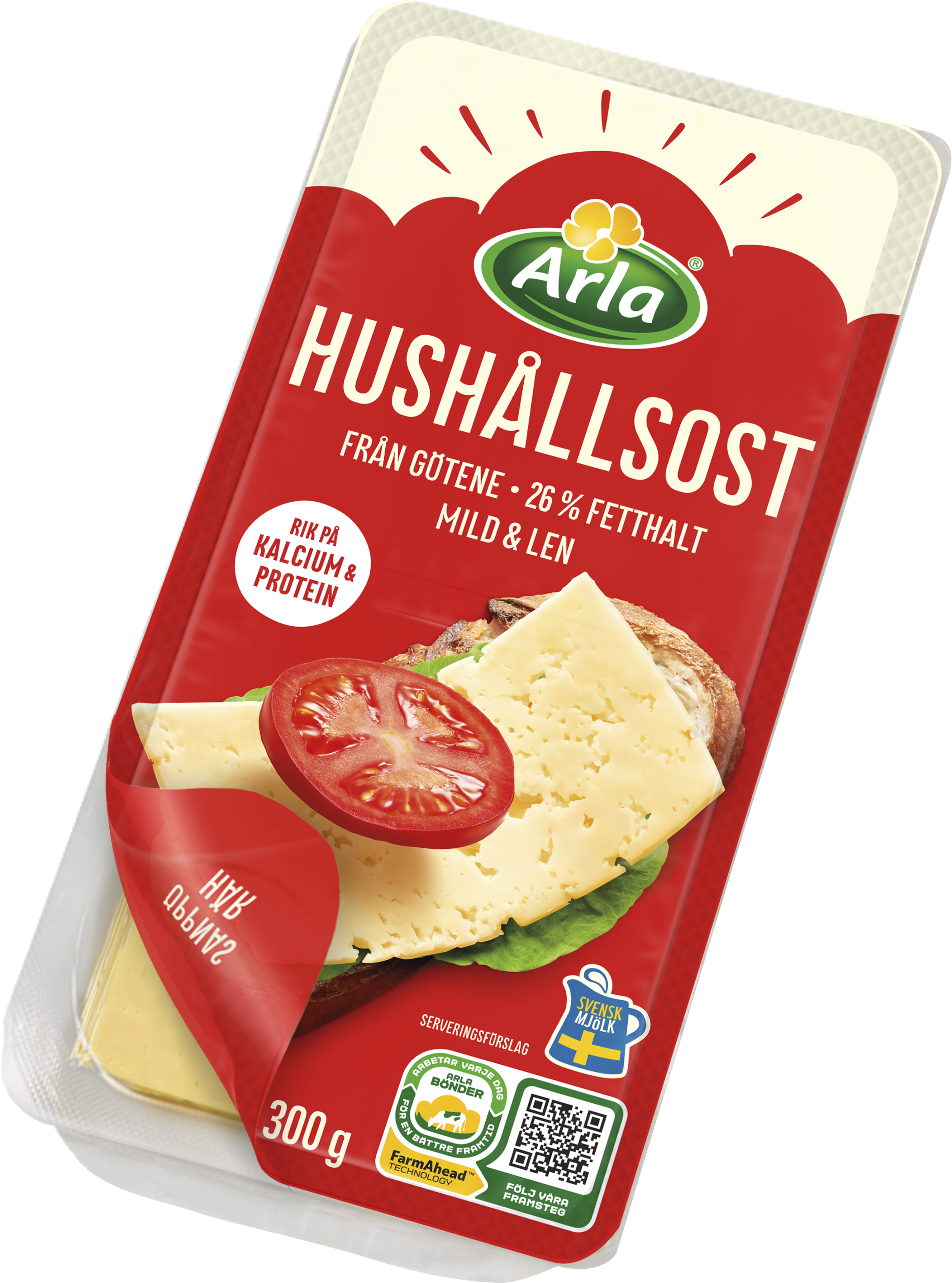 Götene Hushållsost skivad ost