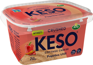 KESO® Cottage cheese crushed pap ch 2.9% 250g