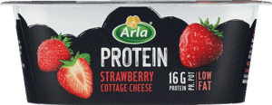 Arla® Protein Hytteost m. jordbær 1,3% fedt 150g