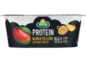 Hytteost m. mango og passion 1,3% fedt 150g