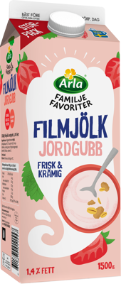 Arla® Familjefavoriter fil jordgubb 1.4% 1500 g