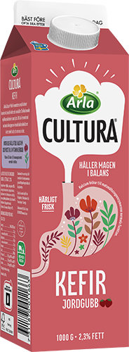 Cultura® Kefir jordgubb