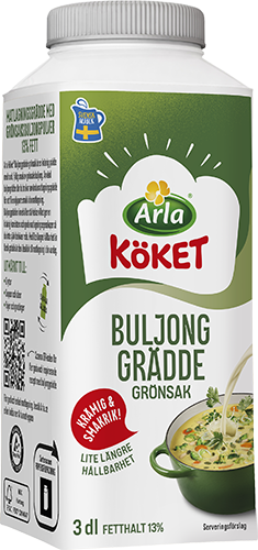 Buljonggrädde 13% 3 dl