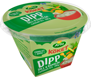 Arla Köket® Dipp Dill&ramslök 12% 200 g