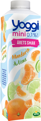 Yoggi® Mini yoghurt mandarin lime 0,1% 1000 g
