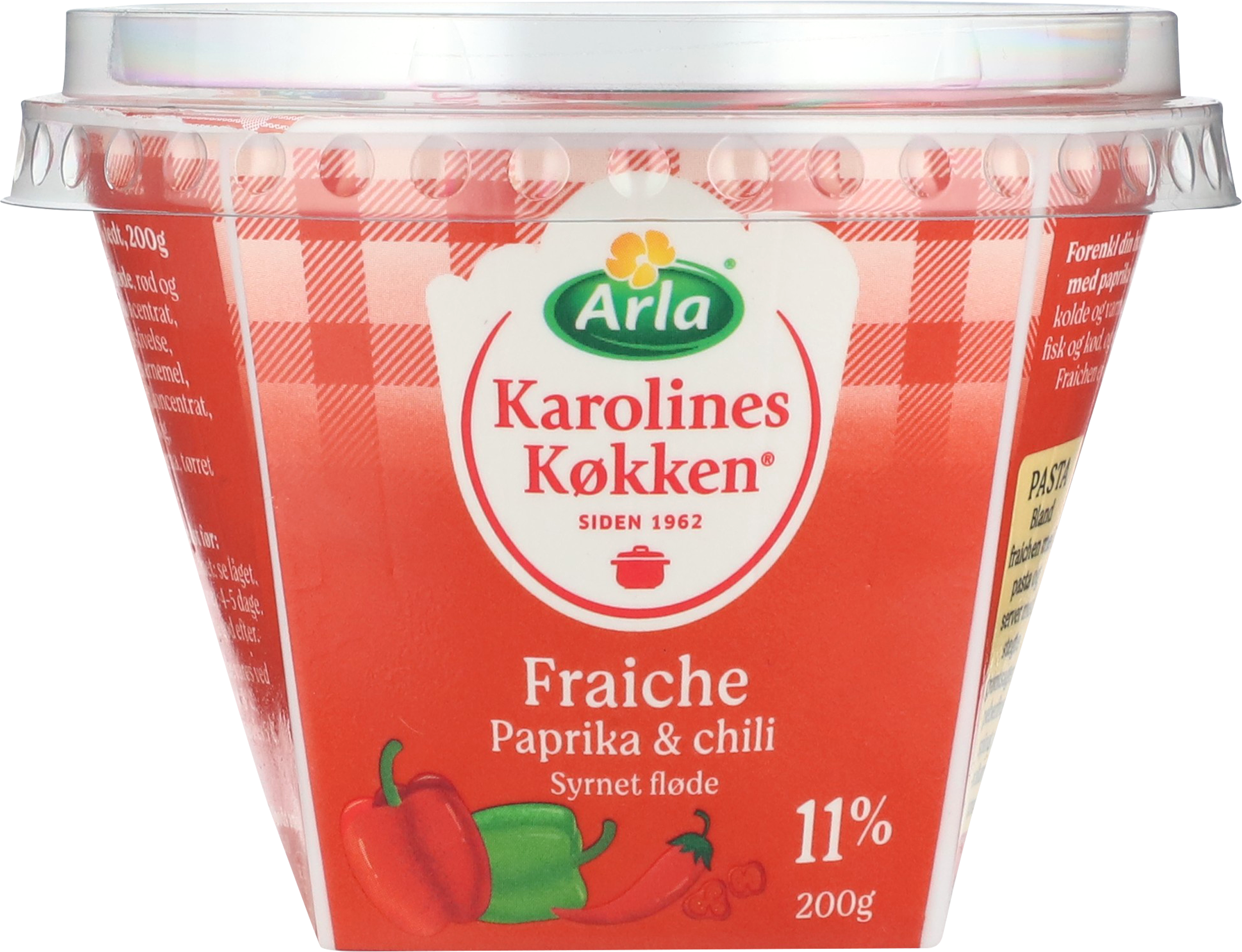Fraiche med paprika og chili 11% 200 g