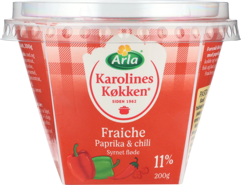 Quacker Arla Arla Karolines Køkken® Fraiche med paprika og chili | Arla