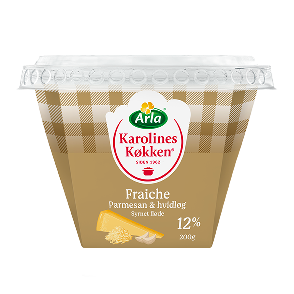 Fraiche med parmesan og hvidløg 12% 200 g