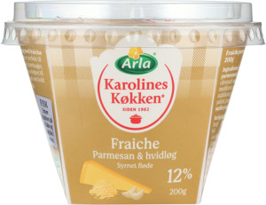 Arla Karolines Køkken® Fraiche med parmesan og hvidløg 12% 200 g