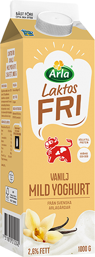 Laktosfri mild yoghurt vanilj 2.6% 1000 g