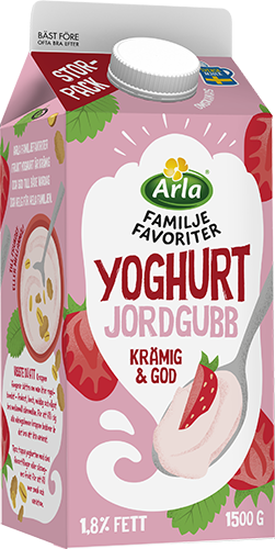 Arla® Familjefavoriter yoghurt jordgubb 1500 g