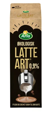 Arla® Økologisk LATTE ART 0,9% 1 L