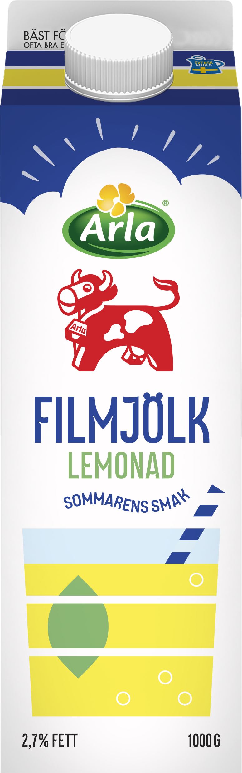 Filmjölk Lemonad 2.7% 1000g
