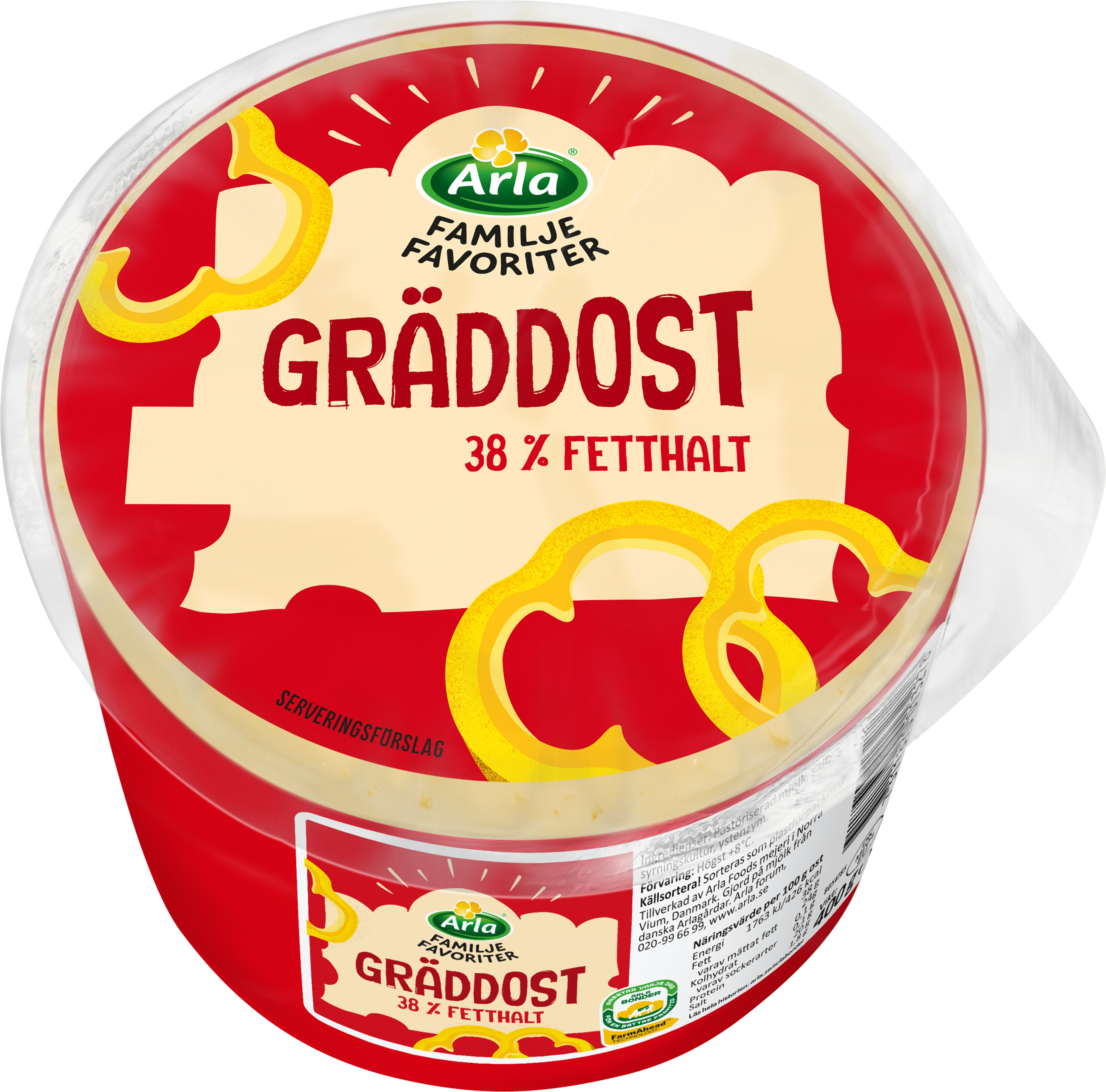 Familjefavoriter Gräddost