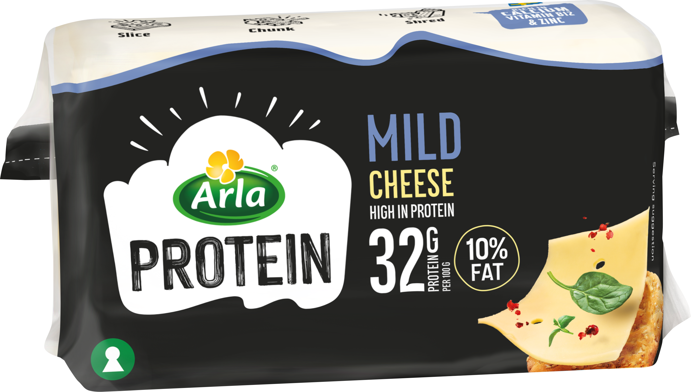 Protein Mild Cheese 10% 500g