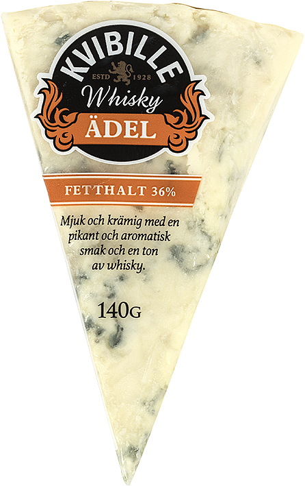 Ädel Whisky 36% blåmögelost 140g