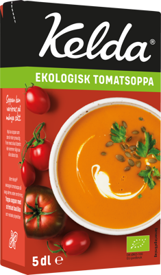 Kelda® Ekologisk tomatsoppa 500 ml