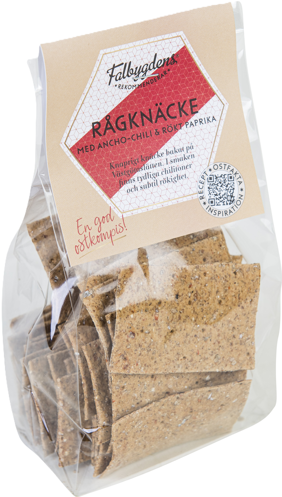 Rågknäcke ancho-chili rökt paprika 140g