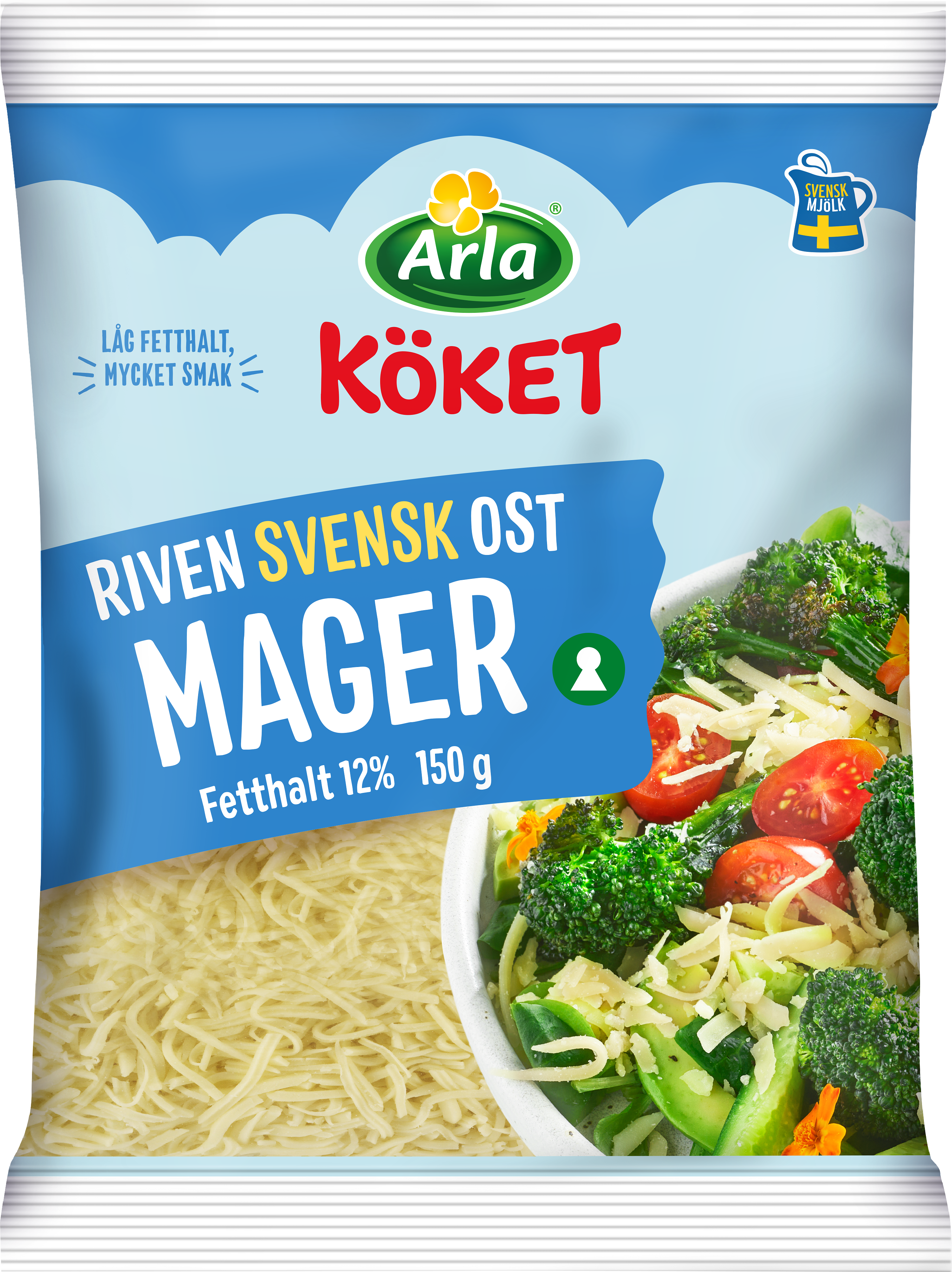 Arla Köket® Riven ost mager