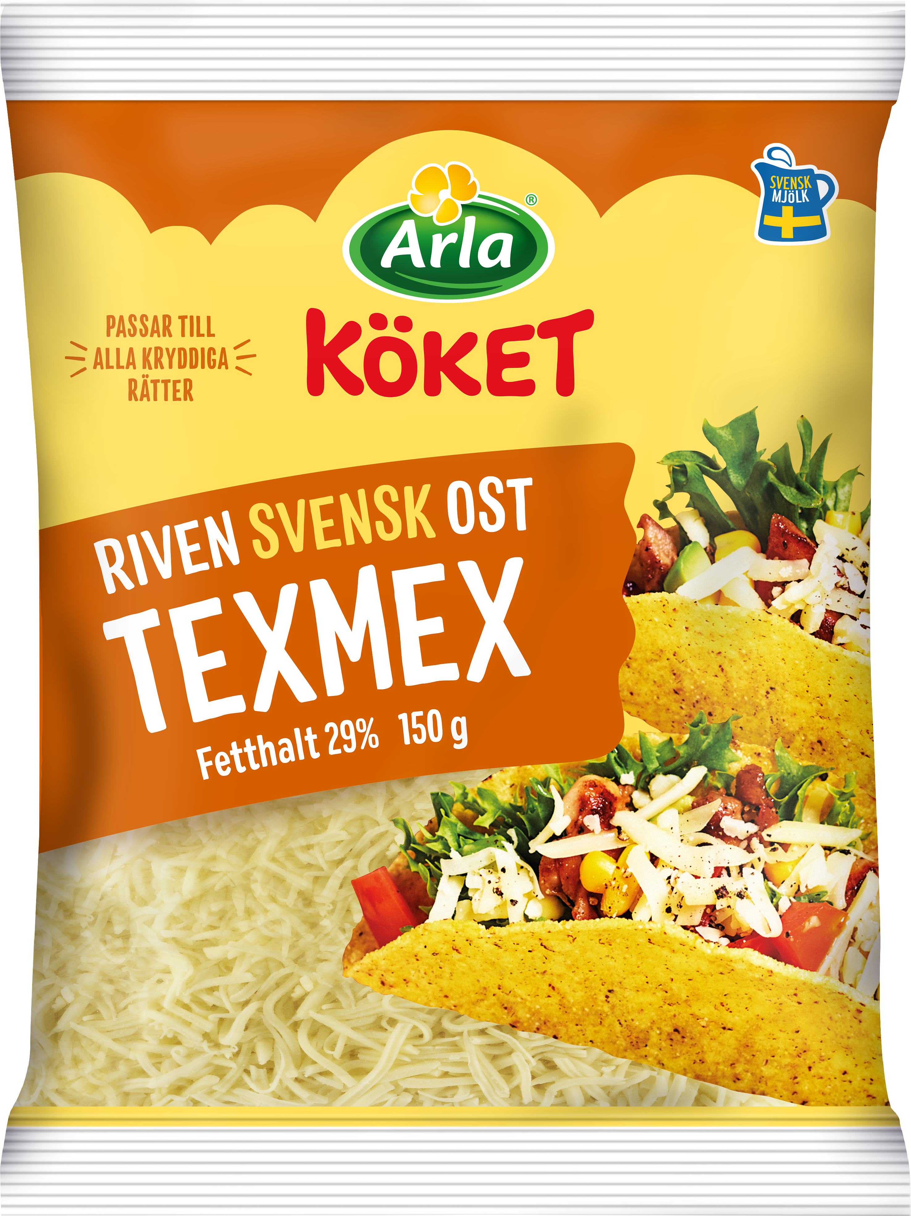 Arla Köket® Riven ost texmex