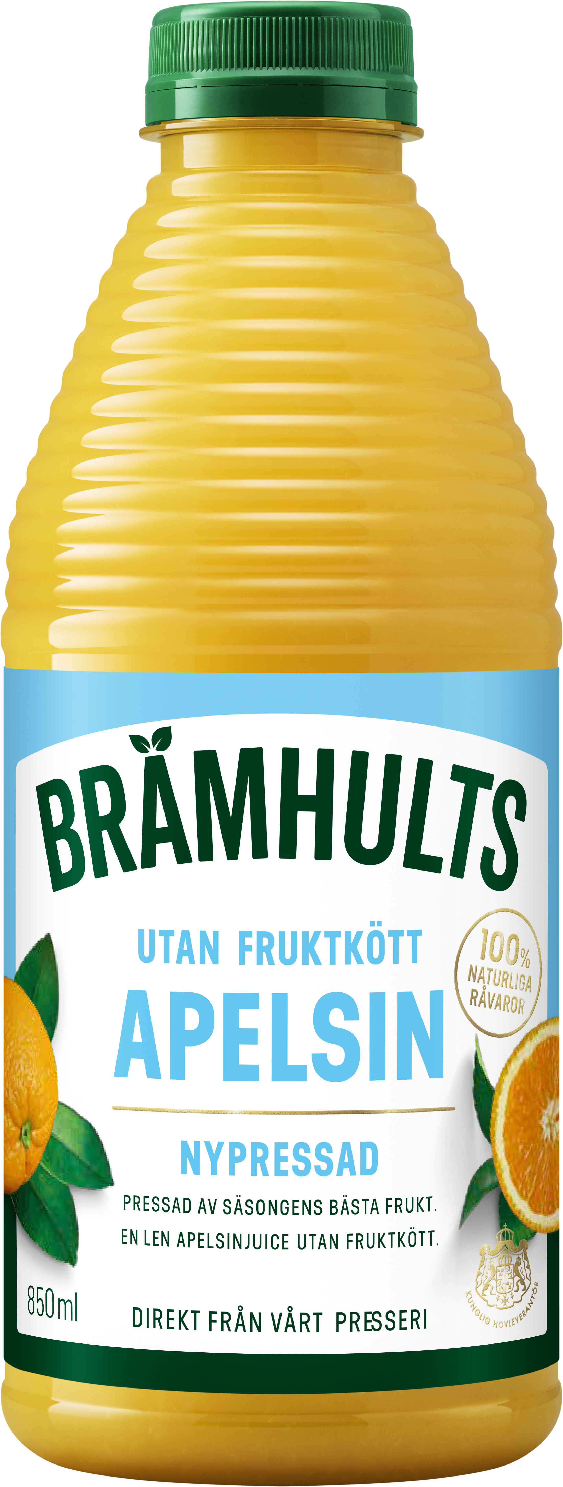 Nypressad Apelsin utan fruktkött