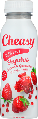Cheasy® skyrdrik jordbær/granatæble 0,3% 250 ml