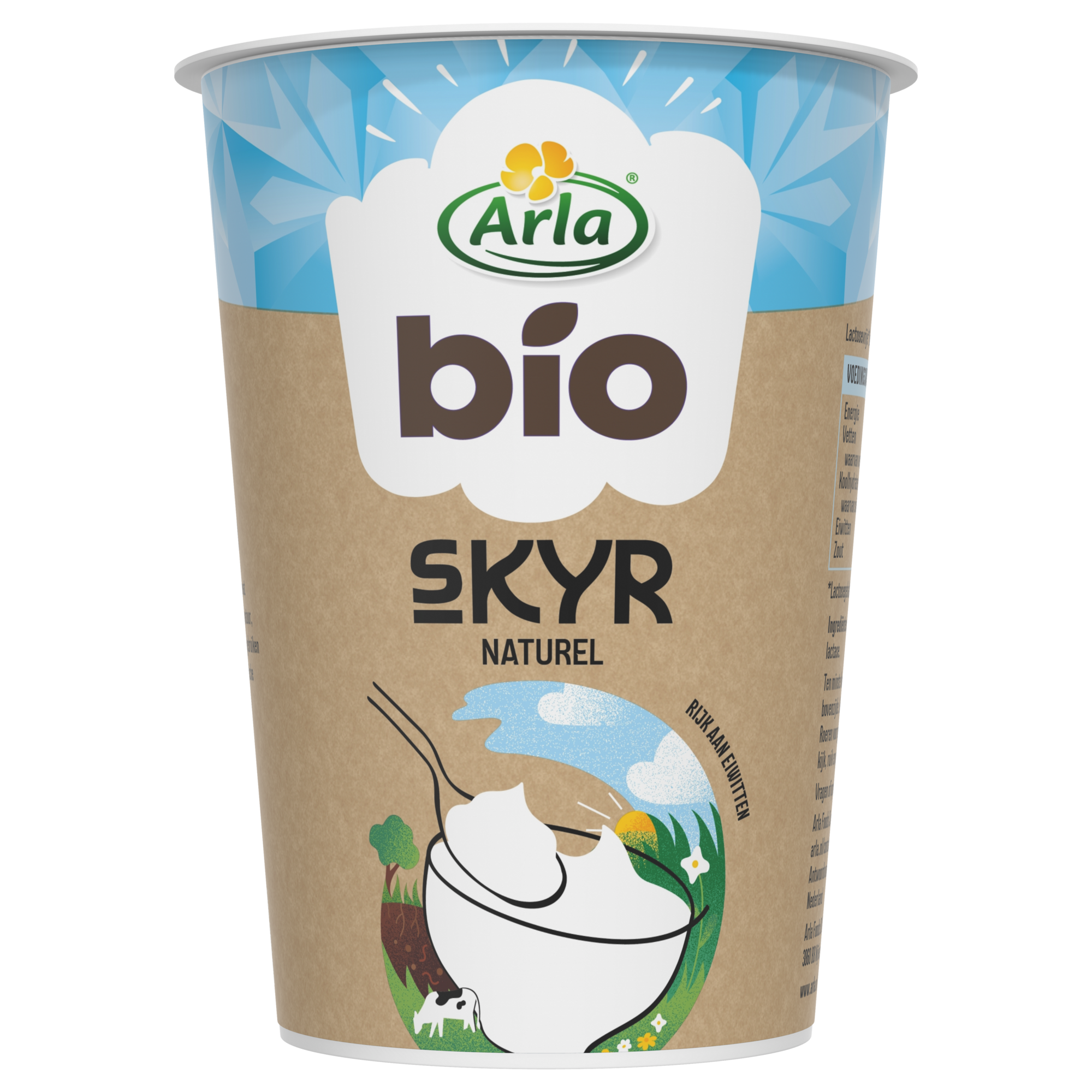 Biologische Skyr Naturel 0% 450 g