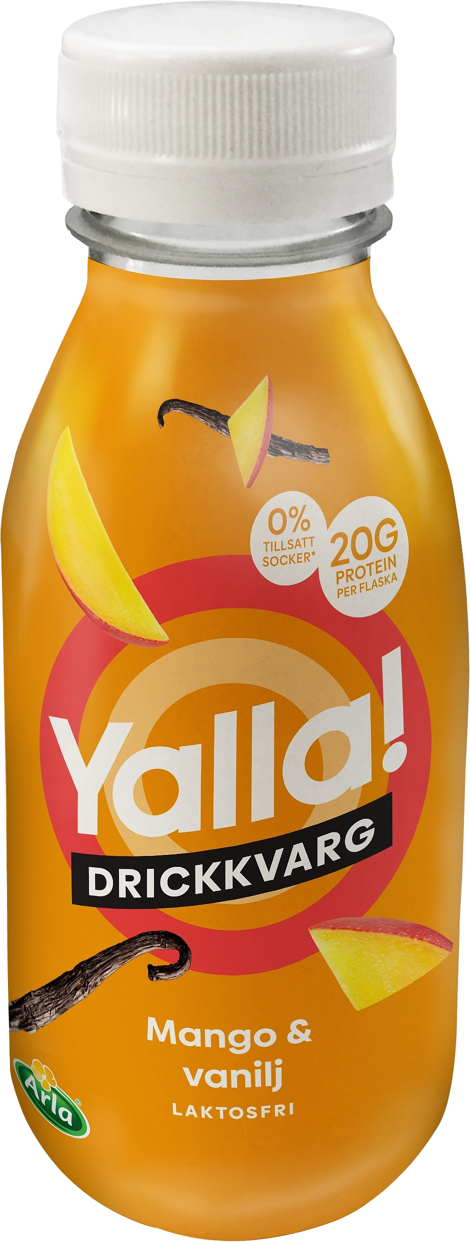 Drickkvarg mango / vanilj 350 ml