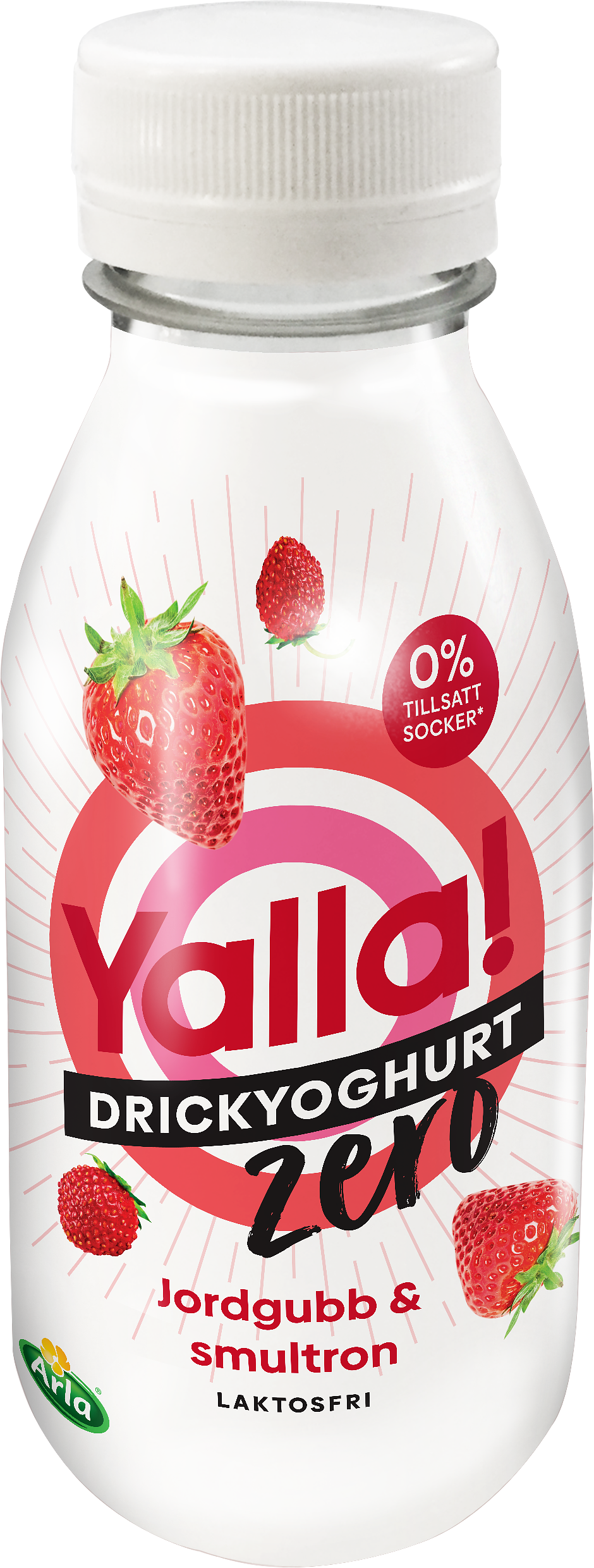 Zero drickyoghurt jordgubb / smultron 350 ml