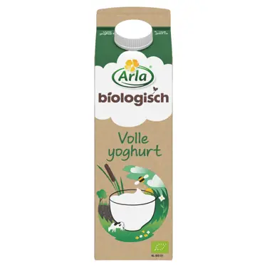 Biologische Volle Yoghurt 1L