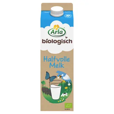 Biologische Halfvolle Melk 1 L