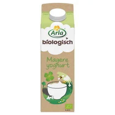 Biologische Magere Yoghurt 1L