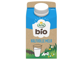 Biologische Halfvolle Melk portieverpakking 250 ml
