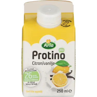 Syrnet Mælkedrik m. citron/vanilje 250 ml