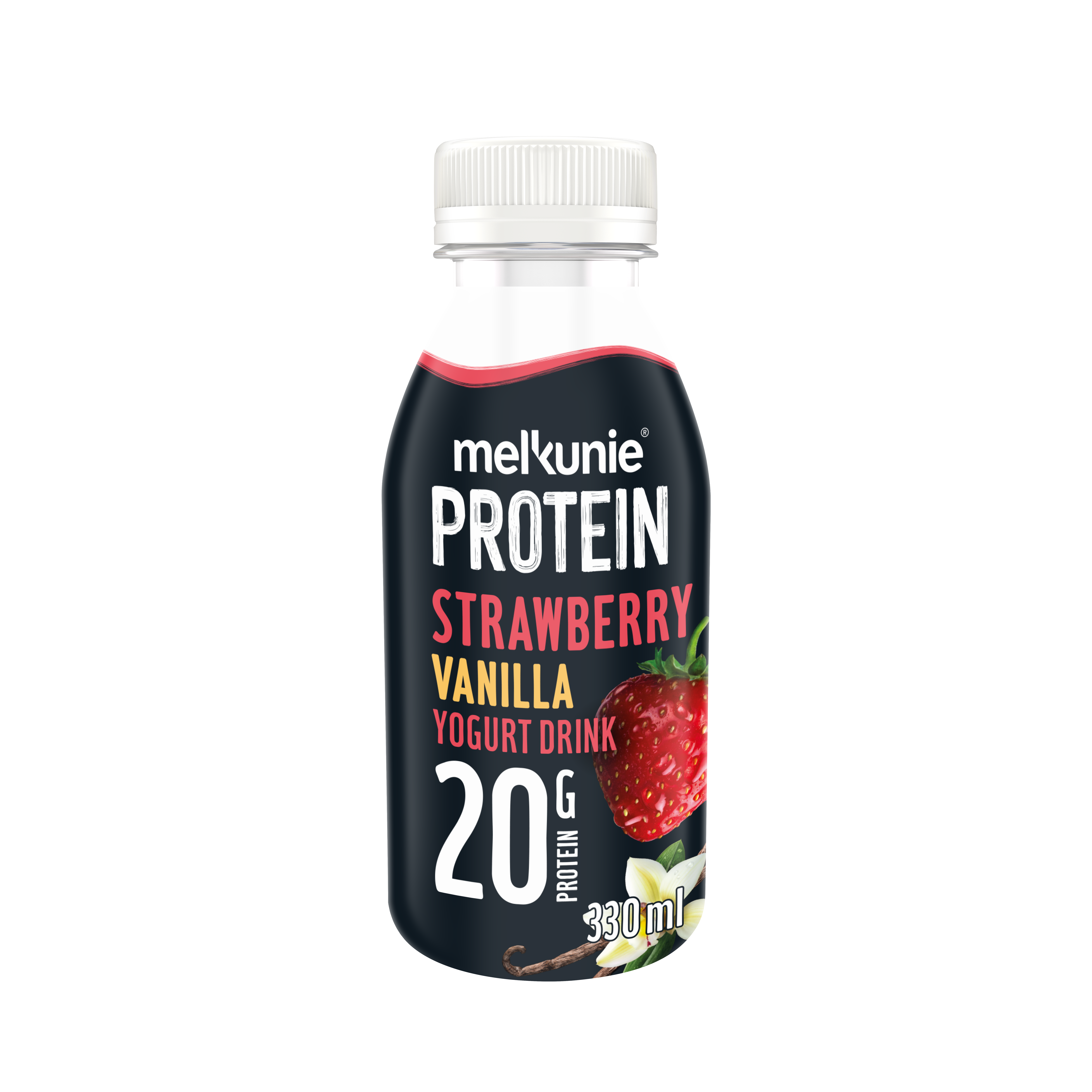 Protein Aardbei & Vanille Lactosevrij 330 ml